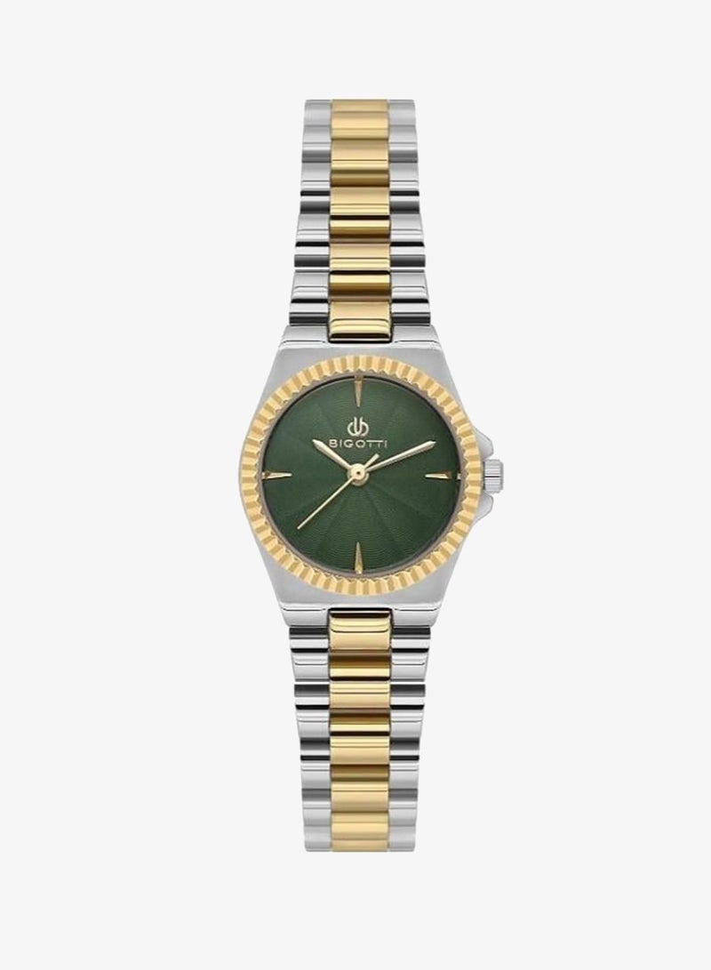 Bigotti - Quotidiano Women Watch | Stainless SteelBrass Case | Analog | Round Dial | Mineral Glass | Japanese Quartz | Water Resistant 30 Meters - Image 1