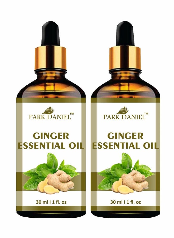 Park Daniel Pure & Natural Ginger Essential Oil | Helps Even Tone Skin & Supports Belly Drainage with Ginger Extract | Pack of 2 (30 ml Each, 60 ml) - Image 2