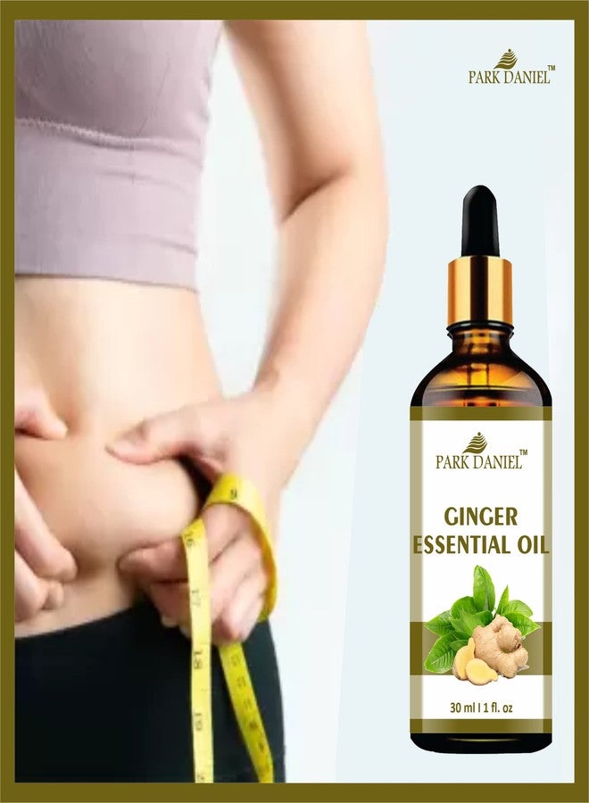 Park Daniel Pure & Natural Ginger Essential Oil | Helps Even Tone Skin & Supports Belly Drainage with Ginger Extract | Pack of 2 (30 ml Each, 60 ml) - Image 3