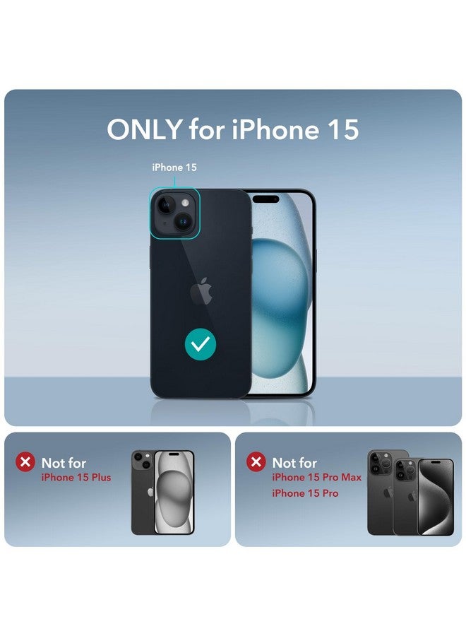 اي اس ار جراب ESR لهاتف iPhone 15، حماية عسكرية، زوايا حماية هوائية مقاومة للصدمات، ظهر أكريليك مقاوم للاصفرار، جراب هاتف لهاتف iPhone 15، سلسلة Air Armor، شفاف - Image 1
