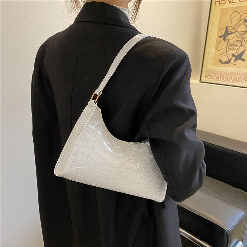 High-End Underarm Bag Niche Bagel Bag Women'S Fashionable Texture Popular Shoulder Bag - Image 5