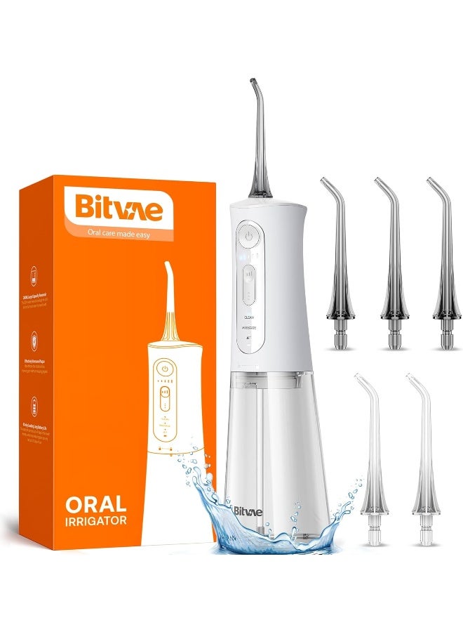 Bitvae BVC2 Water Flosser 6 nozzles White color white - Image 1