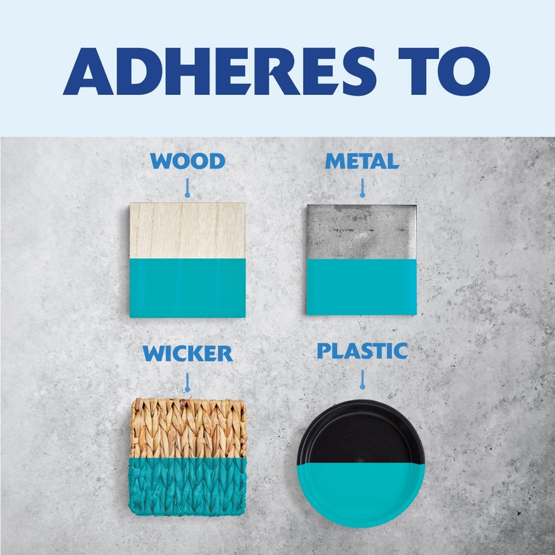 Rust-Oleum 315395 Painter's Touch 2X Ultra Cover Spray Paint, 12 oz, Satin Seaside - Image 4