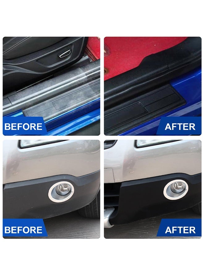 EELHOE Plastic Retreading Agent, Car Plastic Parts Refurbish Agent, Quick Car Plastic Restorer Cream, Plastic Revitalizing Coating Agent, Automotive Plastic Retreading Agent For Car Interior Cleaning - Image 3