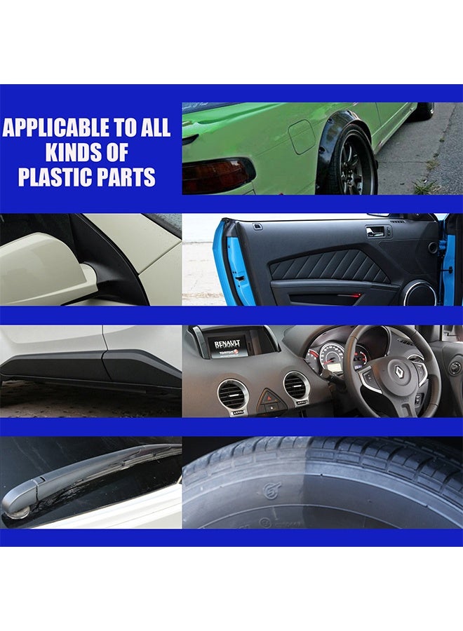 EELHOE Plastic Retreading Agent, Car Plastic Parts Refurbish Agent, Quick Car Plastic Restorer Cream, Plastic Revitalizing Coating Agent, Automotive Plastic Retreading Agent For Car Interior Cleaning - Image 5