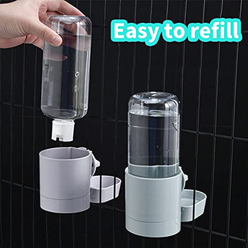 Oncpcare 17oz Rabbit Water Bottle, Pet Cage Suspended Dispenser, Hanging Automatic Small Pet Water Bowl for Bunny Cat Ferret - Image 5