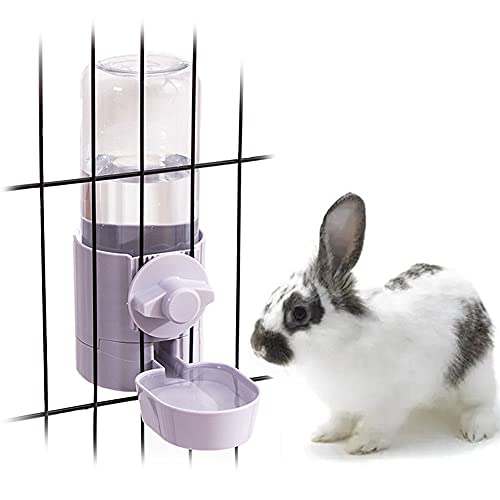 Oncpcare 17oz Rabbit Water Bottle, Pet Cage Suspended Dispenser, Hanging Automatic Small Pet Water Bowl for Bunny Cat Ferret - Image 1