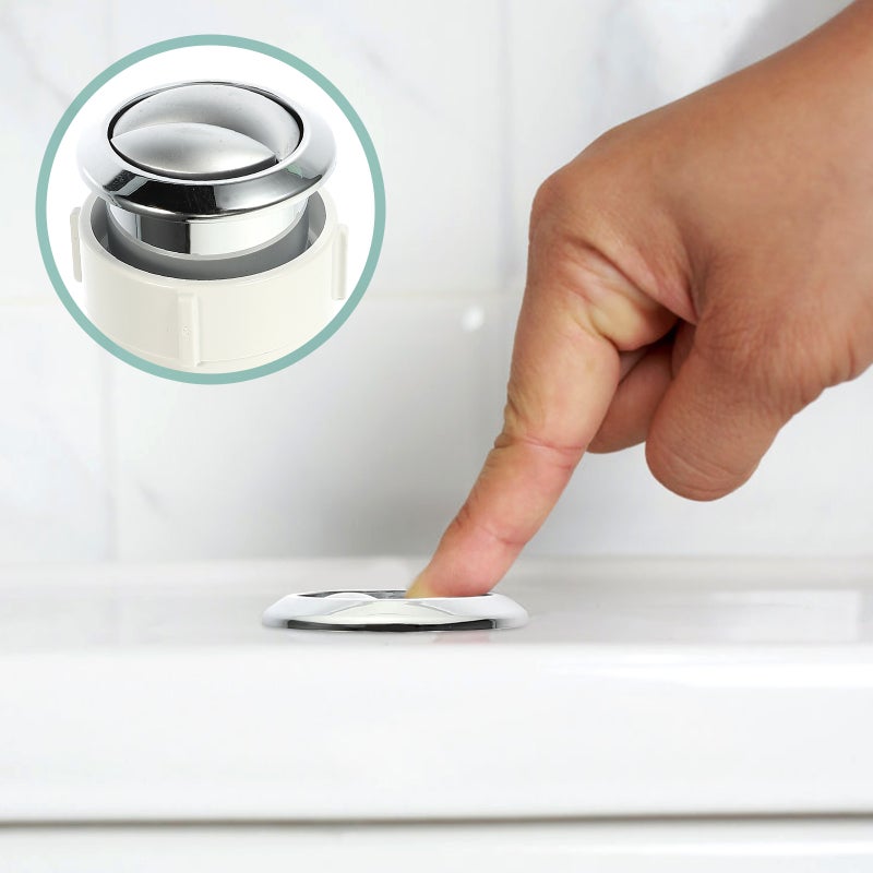 Bathroom Toilet Water Button Closestool Flush Push Button for Home - Image 5