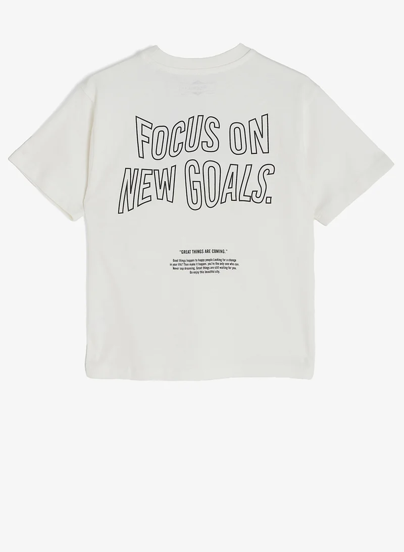 ريبلز مع نمشي Boys Drop Shoulder T-shirt