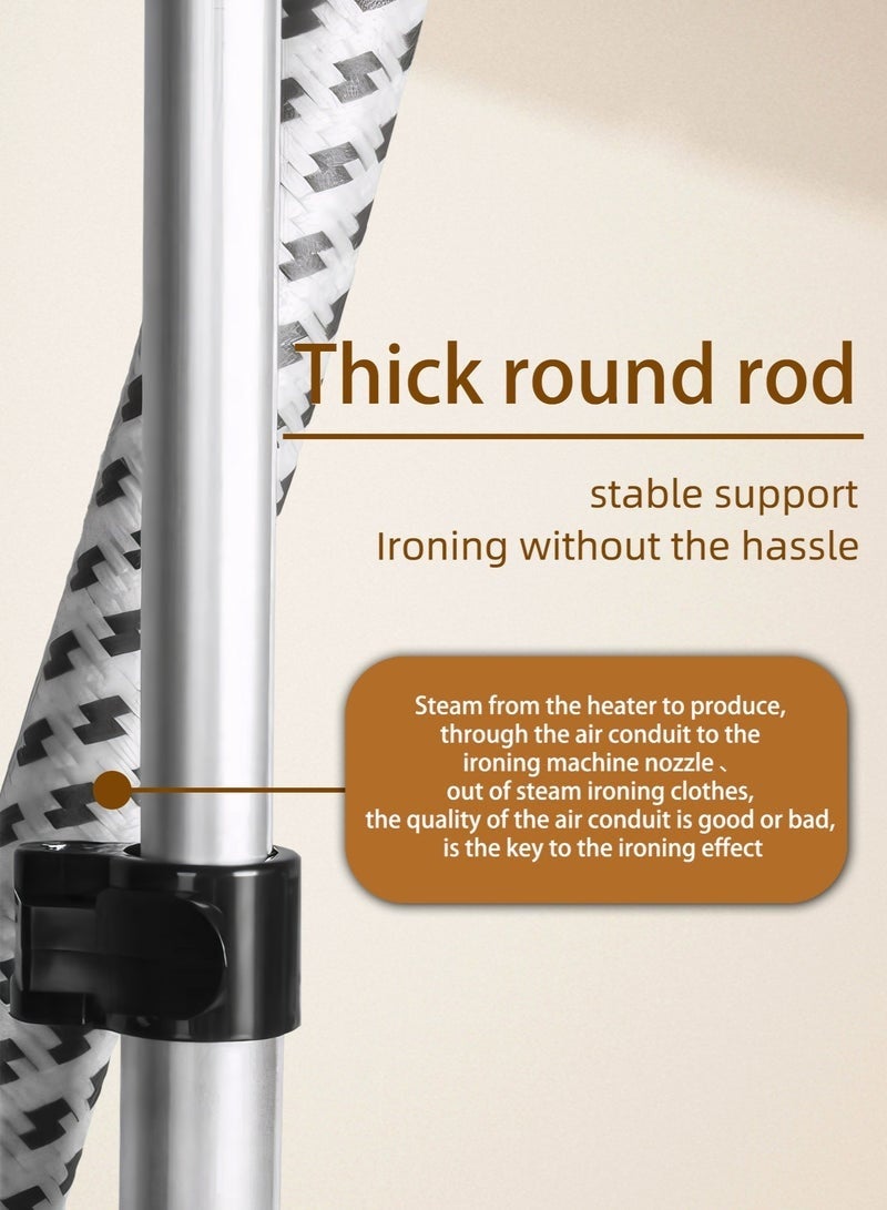 Bukela Professional Standing Steamer 2000W Strong Power and 1.5L Water Tank with Ironing Board for Clothes in 10 Level Steam Adjustment - Image 5