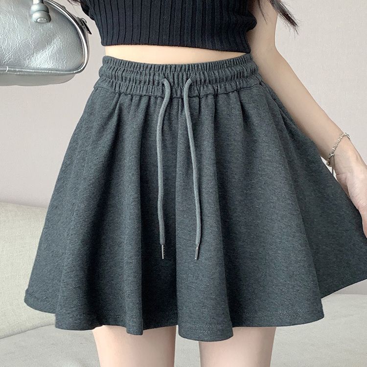 Womens Puffy Ballet Shorts Elastic Waist Summer 2023 Apricot - Image 4