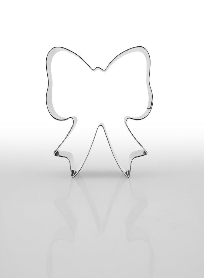 Saktopdeco 6 PCS Bow Cookie Cutter Set Small Bowknot Shaped Cookie Cutter Cute metal Candy Cutters for Craft DIY Baking Supplies - Image 4