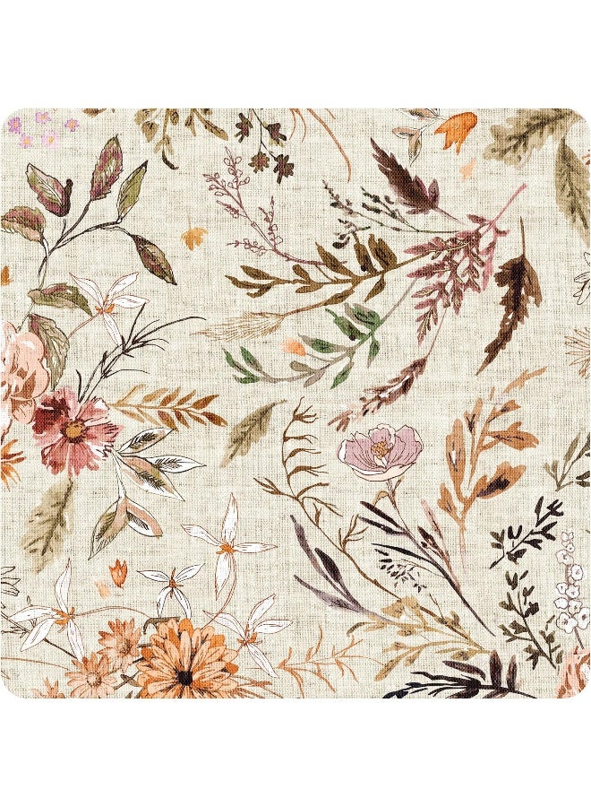 BapronBaby Delilah Floral Splash Mat - Waterproof Catch-All for Floor, Table, or High Chairs - Machine Washable - 45" x 45" - Image 4