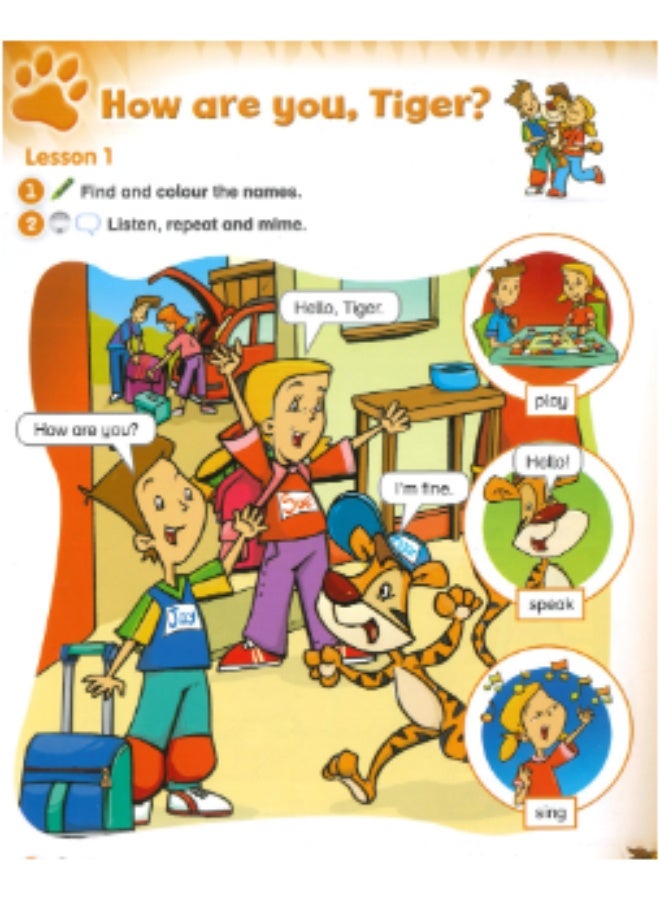 كتاب Macmillan Tiger Time  دورة اللغة الإنجليزية للمدارس - المستوى الثاني - كتاب الطلاب - Image 4