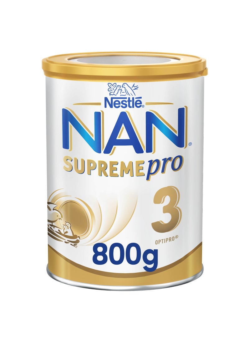 Nan Supreme Pro Stage 3 Milk Powder 1-3 Years 800g  - Image 1