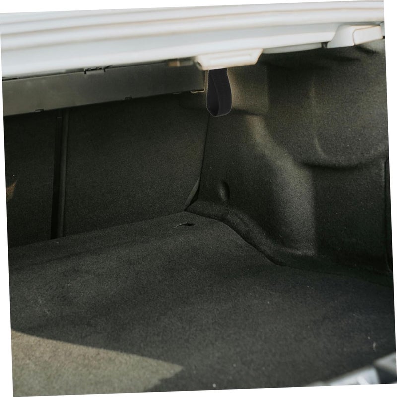 VOSAREA 2PCS Trunk Pull Cover Strap for Model Y Adjustable Elastic Nylon Cords for Cargo Storage and Vehicle Accessories - Image 5