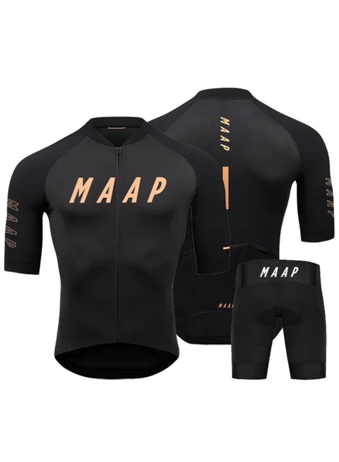 Maap Outdoor Cycling Suit Road Mountain Bike Cycling Suit Summer Short-sleeved Suspenders