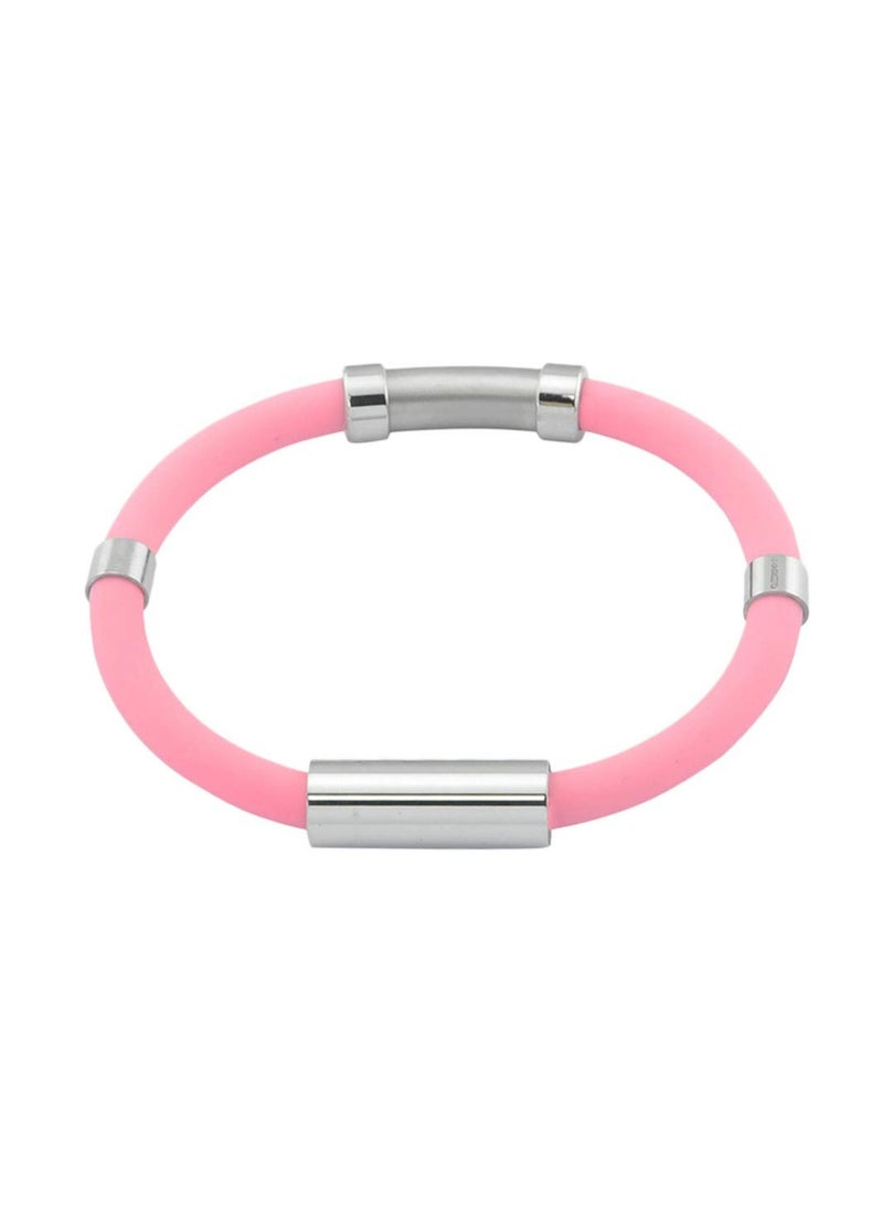 KASTWAVE - Anti Static Wrist Straps, Electrostatic Removal Bracelet, Waterproof Silicone Sports Bracelet with Negative Ion, Women Men Anti Static Bracelet, Pink - Image 1