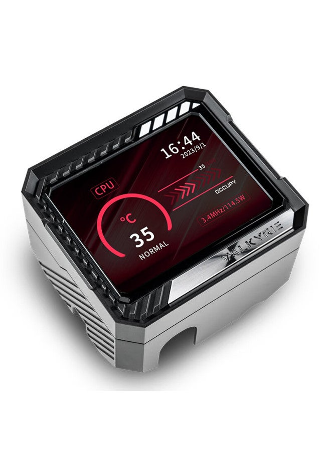 Valkyrie V240 Loki Vk All-in Cpu Liquid Cooler, 3.5-inch Ips Lcd Screen, Lcp Fan Blades, Supports Lga1700 - Image 2