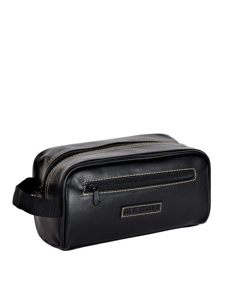 ستيف مادن شنطة يد ساتشل من ستيف مادن - جلد أسود - Image 2