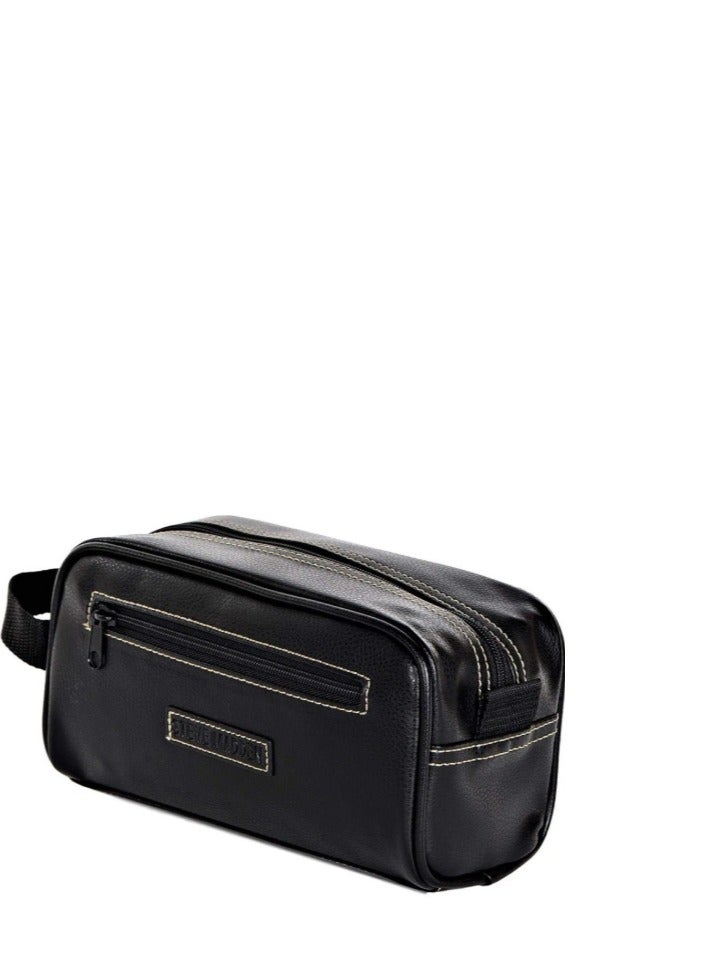 ستيف مادن شنطة يد ساتشل من ستيف مادن - جلد أسود - Image 4