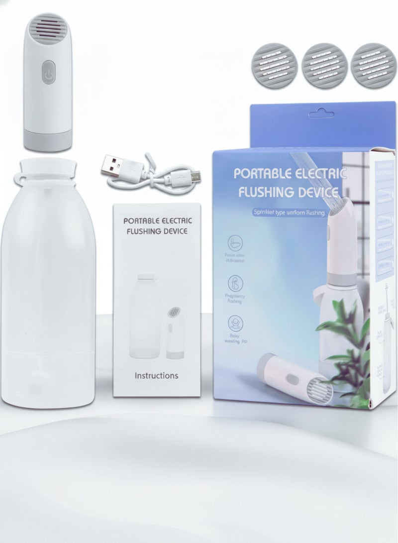 vexa pro Portable Electric bidet with 3 spray modes - perfect for camping,desert trips, airplanes, trains, holiday - USB Rechargeable - Image 2