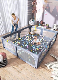 RuiHhome Packable Portable Sturdy Extra Large Baby Safety Activity Center Playard With Gate And Anti-Slip Base, 150 X 180 CM  - Image 3