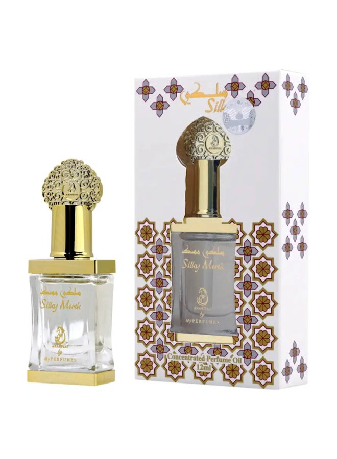 my perfumes SILKY MUSK from ARABIYAT Non Alcoholic Attar or Concentrated Perfume Oil for Men and Women 12ml - Image 1