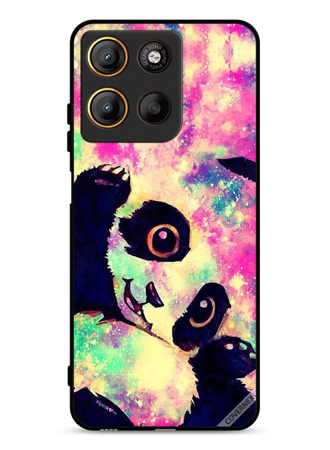 Covernex Motorola Moto G15 Protective Case Cover Panda Paint Art