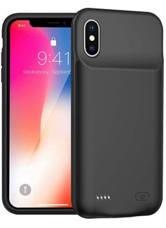 Battery Case for iPhone X/Xs, 3200mAh Portable Protective Charging Case Extended Rechargeable Battery Pack Charger Case Compatible with iPhone X/XS (5.8 inch)