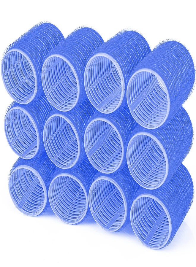 BESSEEK Hair Rollers, 12 Pack Self Grip Salon Hairdressing Curlers, DIY Curly Hairstyle,Colors May Vary, Large - Image 1