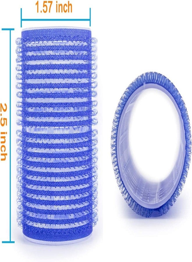 BESSEEK Hair Rollers, 12 Pack Self Grip Salon Hairdressing Curlers, DIY Curly Hairstyle,Colors May Vary, Large - Image 2