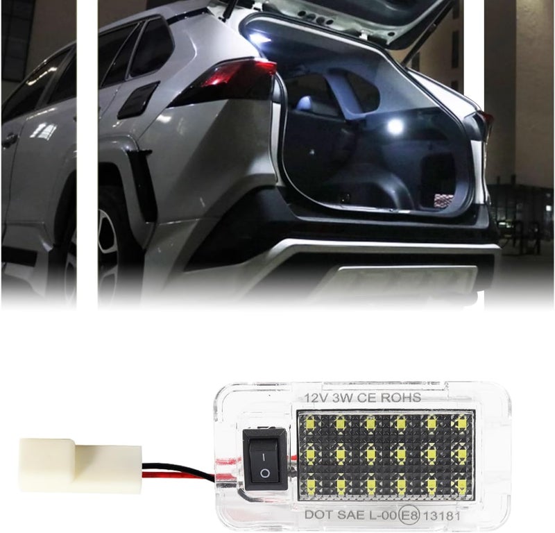 GSOWO LED Luggage Compartment Light for Toyota RAV4 (2022-2025) - White - Image 1