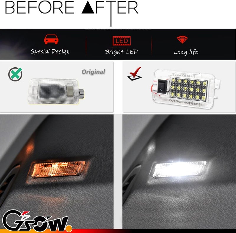 GSOWO LED Luggage Compartment Light for Toyota RAV4 (2022-2025) - White - Image 2