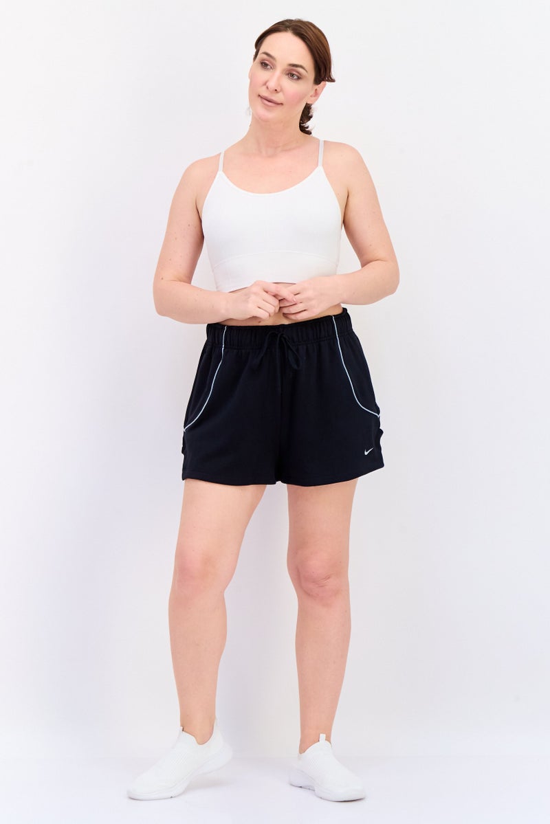 Nike Women Loose Fit 2 Inseam Training Shorts, Black  - Image 4