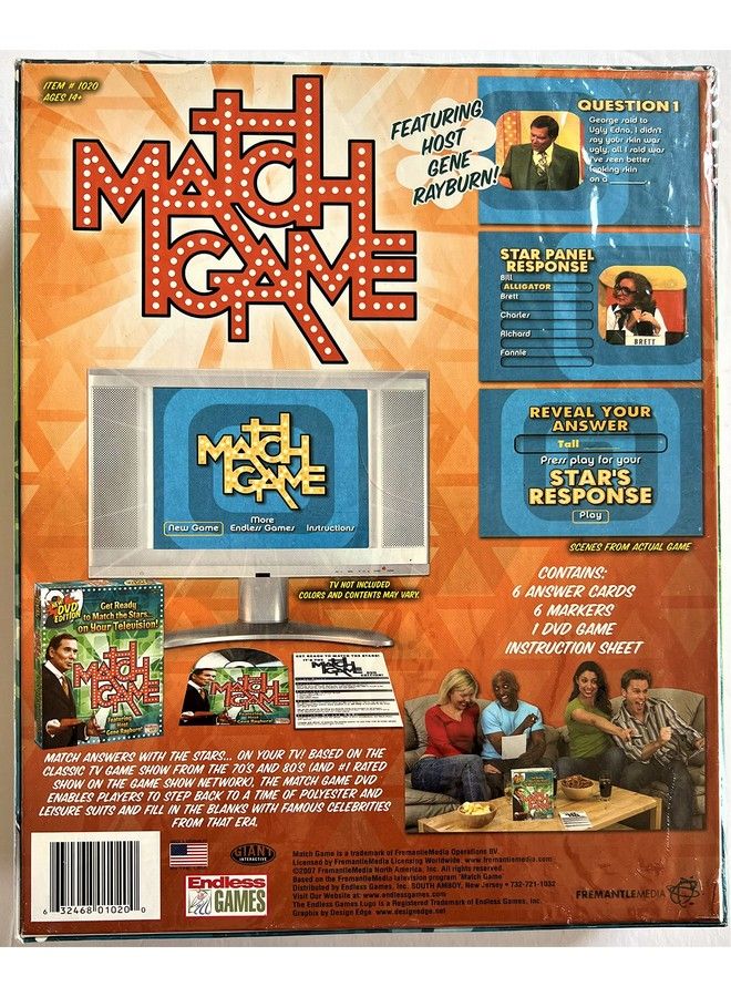 Endless Games Match Game Dvd - Image 3
