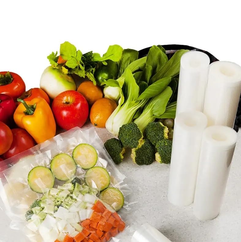 VACUUM PACKERS 17cm x 15 Meter Food Vacuum Sealer Roll Transparent - Image 4