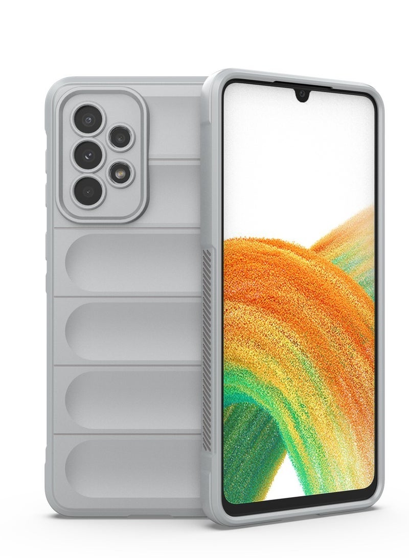 Magic Shield Tpu Silicone Shockproof Phone Case For Samsung Galaxy A52/A52s Grey - Image 2