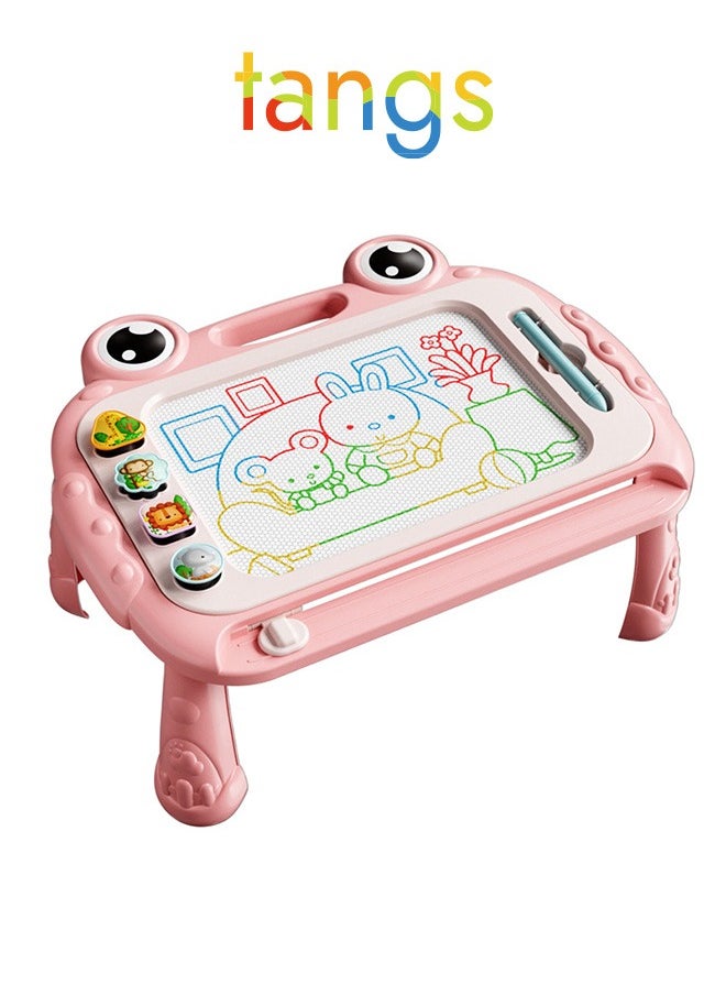 tangs Magnetic Drawing Board, Toddler kids Toys for 1-2 Year Old, Doodle Board Pad Learning and Educational Toys for 1 2 3 Year Old Baby Kids Birthday Gift(Soft Pink)  - Image 1