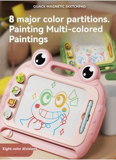 tangs Magnetic Drawing Board, Toddler kids Toys for 1-2 Year Old, Doodle Board Pad Learning and Educational Toys for 1 2 3 Year Old Baby Kids Birthday Gift(Soft Pink)  - Image 4