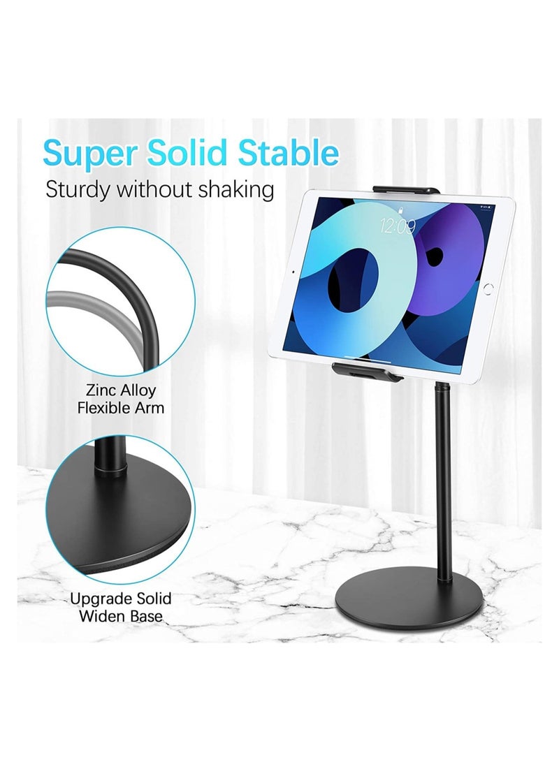 ELTRAZONE Tablet Stand Phone Holder, 360 Degree Rotating Adjustable Desktop Tablet Mount Compatible with iPad /iPhone/Nintendo Switch/Samsung Galaxy Tabs/Kindle /eBook Reader and More 4.6 - Image 4