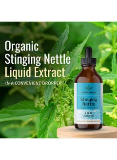 HERBAMAMA Stinging Nettle Root Tincture Organic Stinging Nettle Root Liquid Extract Urtica Dioica Herbal Drops Supplement 4 Fl Oz  - Image 5