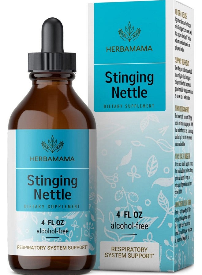 HERBAMAMA Stinging Nettle Root Tincture Organic Stinging Nettle Root Liquid Extract Urtica Dioica Herbal Drops Supplement 4 Fl Oz - Image 2