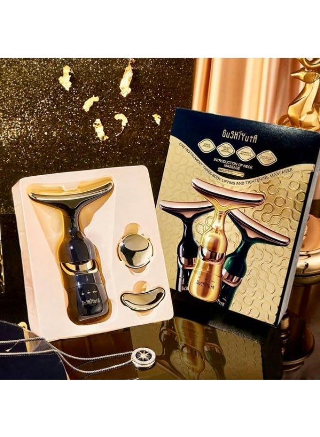 3 in 1 Multifunctional 4D Facial Tightening and Massager - 3 Modes in 1 Device for Home Use, Face and Neck Treatment - Image 3