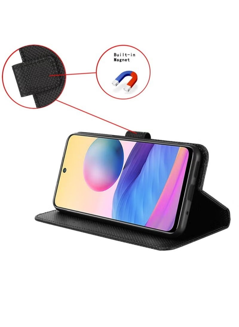 X-level - Infinix Note 30 5G/X6711 Phone Case Cover With Full Body Camera Len Protector PU Leather Wallet Card Holder Shockproof Protective Back Cover With Release Hand Phone Holder Daily Video Kickstand - Image 1