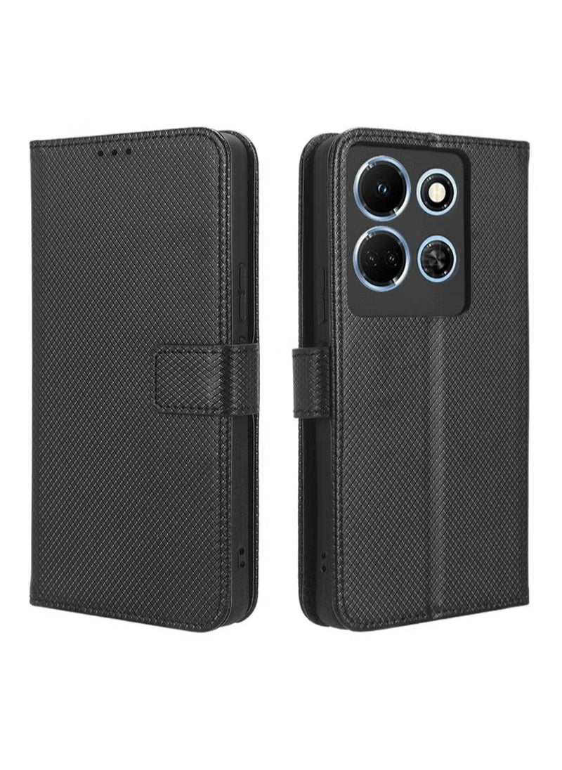 X-level - Infinix Note 30 5G/X6711 Phone Case Cover With Full Body Camera Len Protector PU Leather Wallet Card Holder Shockproof Protective Back Cover With Release Hand Phone Holder Daily Video Kickstand - Image 1
