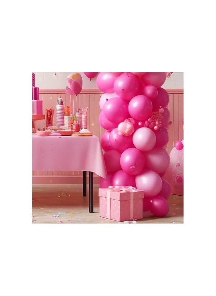 سيمبرتكس حزمة بالونات ملونة متنوعة من مختلف الألوان النابضة بالحياة مثالية لأعياد الميلاد والحفلات وحفلات الزفاف والاحتفالات بالونات لاتكس متينة للمتعة وديكورات المناسبات الاحتفالية (الفوشيه) - Image 3