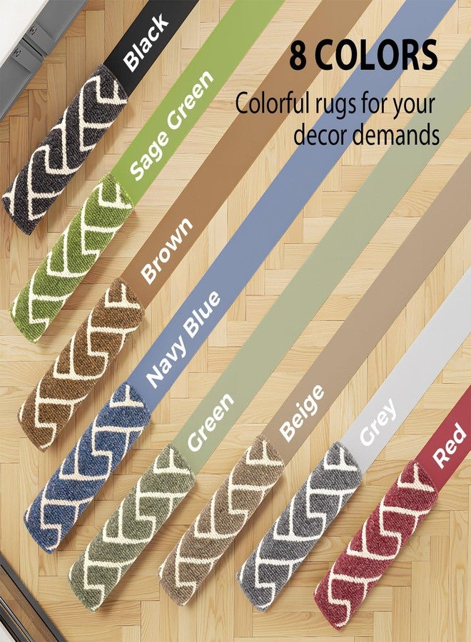 hicorfe Kitchen Rugs and Mats Sets,Non-Slip 2 Pieces Absorbent 100% Polypropylene Rug,Comfort Kitchen Runner Mat,Washable for Kitchen,Sink,Laundry(20" x 31.5" Plus 20" x 48",Grey) - Image 3