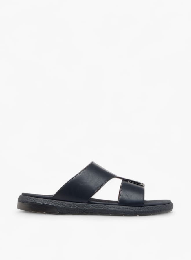 Le Confort Men Cutout Detail Slip-On Arabic Sandals  - Image 2