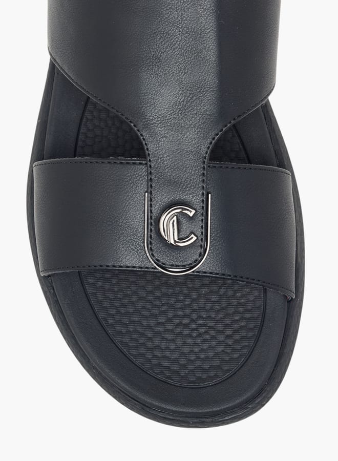 Le Confort Men Cutout Detail Slip-On Arabic Sandals  - Image 3